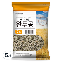 대구농산 완두콩, 2kg, 5개