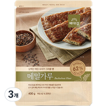 배대감 메밀가루, 400g, 3개