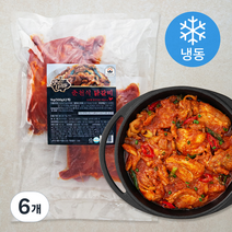 맛있는녀석들 새벽식탁 춘천식 닭갈비 (냉동), 6개, 500g