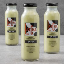 녹차라떼, 255ml, 3개