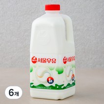 서울우유 나100% 우유, 1800ml, 6개