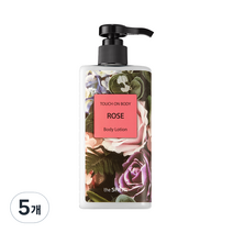 더샘 터치 온 바디 로션 로즈, 300ml, 5개