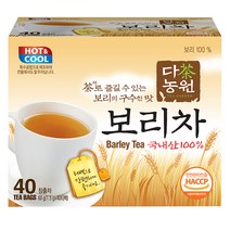 다농원 보리차, 1.5g, 40개