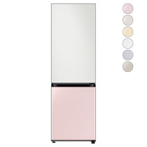 [색상선택형] 삼성전자 비스포크 냉장고 방문설치, 코타 화이트 + 글램 핑크