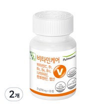 풀무원 비타민케어 비타민 B1 B2 B6 B12 C 판토텐산, 2개, 21g