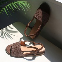 한신 여성용 프클르 컴포트 라탄 샌들