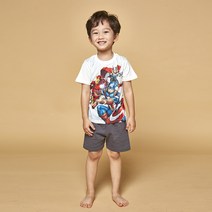 어벤져스 남아용 액션 5부 상하의 세트