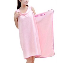 더깔끔 여성용 3초 샤워가운, 1개