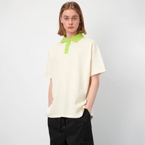 로켓런치 R EMBROIDERY PIQUE T-SHRT