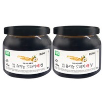 조은약초 유기농 도라지 배 청, 160g, 1개, 2개