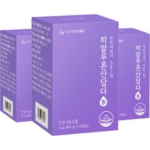 뉴트리코어 히알루론산 담다, 54g, 3개