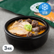 복선당 제주 돔베고기 얼큰 순대국밥 2인분 560g + 소스 15g x 2p 세트 (냉동), 3세트