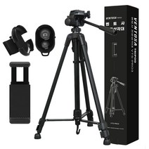 벤토사 전문가용 미러리스 & DSLR & 스마트폰 겸용 3단 삼각대   블루투스 리모컨   리모컨 홀더 세트, VTS-PRO3