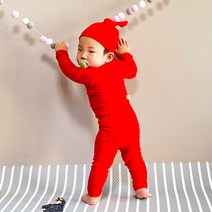 더맨디 아동용 40수 마카롱 기본형 실내복