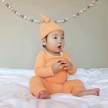 더맨디 아동용 40수 마카롱 레이어드형 실내복