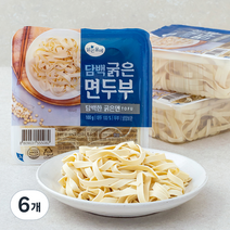 맑은물에 담백 굵은 면두부, 100g, 6개