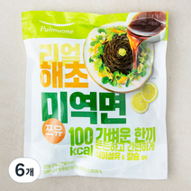 풀무원 리얼 해초 미역면 쯔유 2인분, 6개, 379g