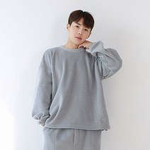 빅사이즈클럽 남성용 MTO 후리스 맨투맨