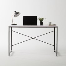 블루밍홈 베이직 컴퓨터책상 1200, 화이트