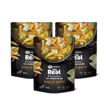 하림펫푸드 더리얼 퀴진 강아지 황태무국, 생선, 100g, 3개