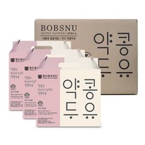 서울대밥스누 달콤한 프리바이오틱스 약콩두유, 60개, 190ml