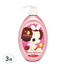 뚱 베이비 바디워시, 750ml, 3개