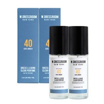 더블유드레스룸 드레스 & 리빙 클리어 퍼퓸 70ml, 40 CHIC AMBER, 2개