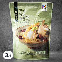 생생 녹두 삼계탕, 1kg, 3개