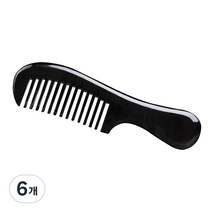 모아소 굵은살 물소뿔 자루빗 1호, 6개