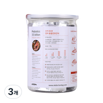 닥터독 35억 유산균 동결건조간식 60g, 연어, 3개