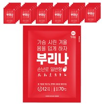 부리나 포켓용 손난로 핫팩, 30개