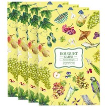 부케가르니 퍼퓸드 샤쉐 옷장방향제 그린그레이프 L, 20g, 4개