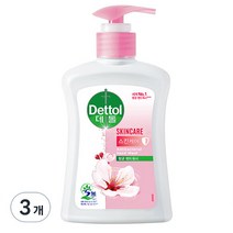 데톨 핸드워시 스킨케어, 250ml, 3개