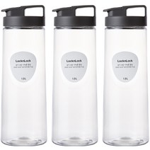락앤락 잡기쉬운 물병 3p, 그레이, 1500ml