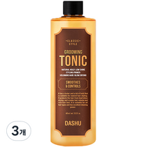 다슈 클래식 볼륨 그루밍 토닉 워터 왁스, 400ml, 3개