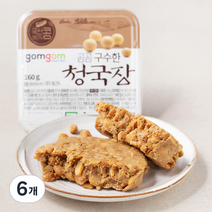 곰곰 구수한 청국장, 160g, 6개