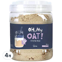 우리가스토리 오 마이 오트 볶은귀리분말, 900g, 4개