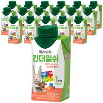파스퇴르 킨더밀쉬 액상분유 1단계 200ml, 1개입, 18개