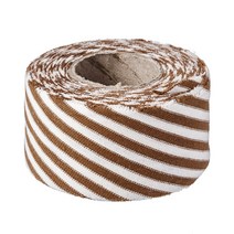 천마당 바이어스 싱글 스트라이프 진브라운 1입, 1개