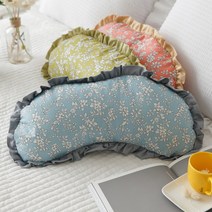 슈가로제 오델리아 반달 편백베개, 블루, 1개