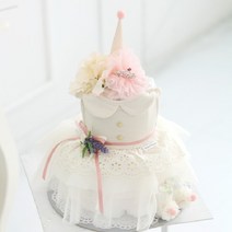 베이비베이커리 기저귀케익 베이비돌 드레스 돌, 1세트