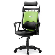 체어포커스 슈퍼K2 하트요추 메쉬 사무용의자, 그린