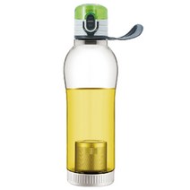 엠아이알 거꾸로 원터치 녹차물병, 그린, 650ml