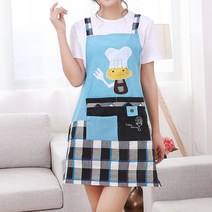 비케이 귀요미요리사 앞치마, 블루, 1개