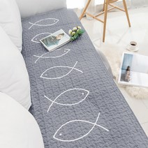 아포아룸 아이피쉬 퀼팅 쇼파패드 70x180cm
