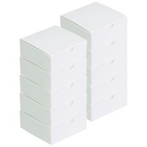 티나피크닉 미니 상자 가로 8.2cm, 화이트, 10개입