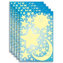 환타스틱스 야광별 스티커 5p, 해와별과달 (NS32), 1세트