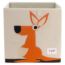 3스프라우츠 수납정리함 스토리지 박스, 캥거루, 1개