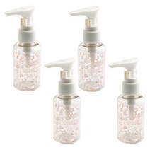 세븐스타 공용기 펌핑형 50ml, 투명, 4개입
