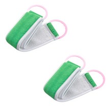 더자카 칼라 등밀이타월, Y217LBBI174 (그린), 2개